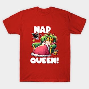 Nap Queen Funny Queen T-Shirt